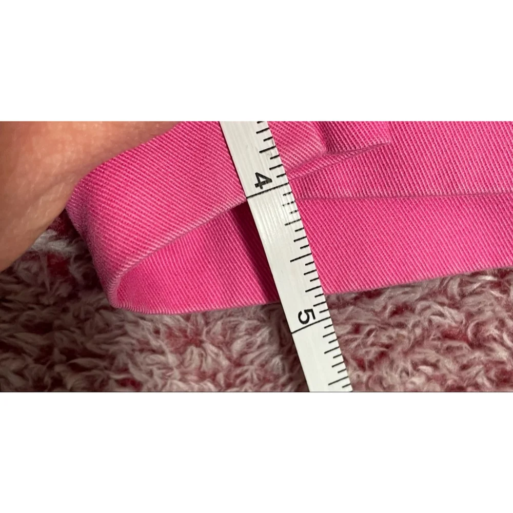 Girls Ralph Lauren Pink Classic Polo Chino Shorts Size 14 Y2K
